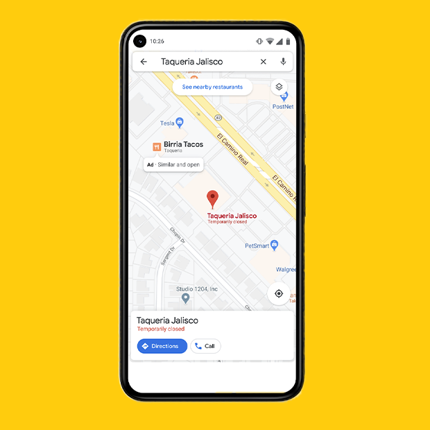 Similar Places Google Ads
